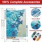 Butterfly Diamond Art Painting Kits for Adults,Beach DIY 5D Diamond Art Kits,Diamond DIY Painting for Home Wall Decor (30x40cm/11.8X15.7inch)